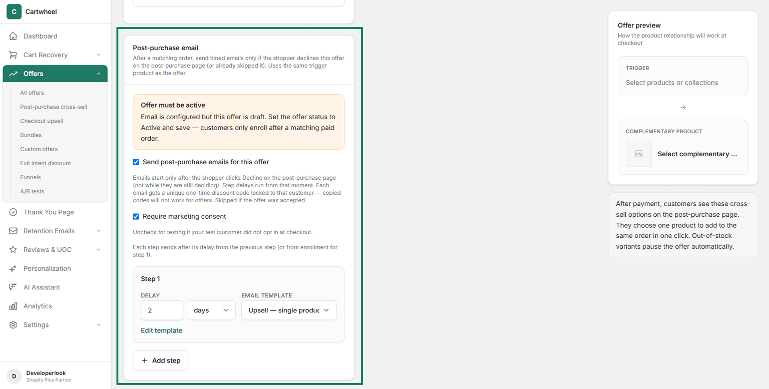 Setting up automated post-purchase email follow-up schedule